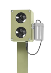 Wasserdichte Ultraschall-Vogelscheuche für Marder, Mäuse und Ratten DRAGON ULTRASONIC CHZ200