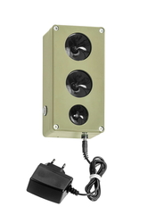 Ultraschall-Vogelscheuche für Marder, Mäuse, Ratten und Füchse DRAGON ULTRASONIC CHZ300