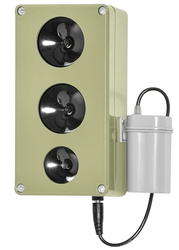 Ultraschall-Vogelscheuche für Marder, Mäuse, Ratten und Füchse DRAGON ULTRASONIC CHZ300