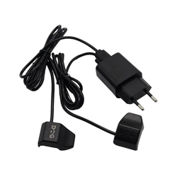 Dog Trace Doppelter Stromadapter mit USB-Kabeln und DOG GPS-Clips