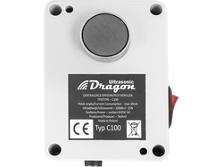 Wasserdichte Ultraschall-Vogelscheuche für Marder, Mäuse und Ratten DRAGON ULTRASONIC C100